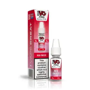 Red Freeze Nic Salt E-Liquid by IVG Pro Salts 10ml